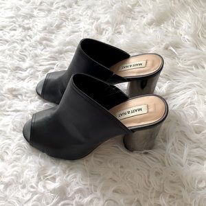 Black heels. Matt& Nat. Size 8